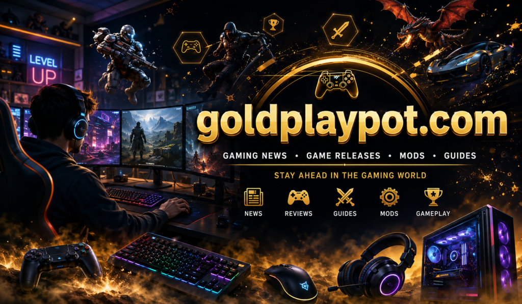 GoldPlayPot.com Gaming News, Mods, Guides, and New Releases