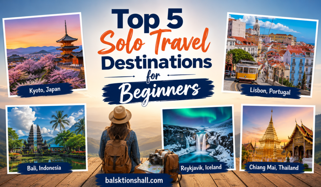Top 5 Solo Travel Destinations for Beginners That Are Safe and Affordable